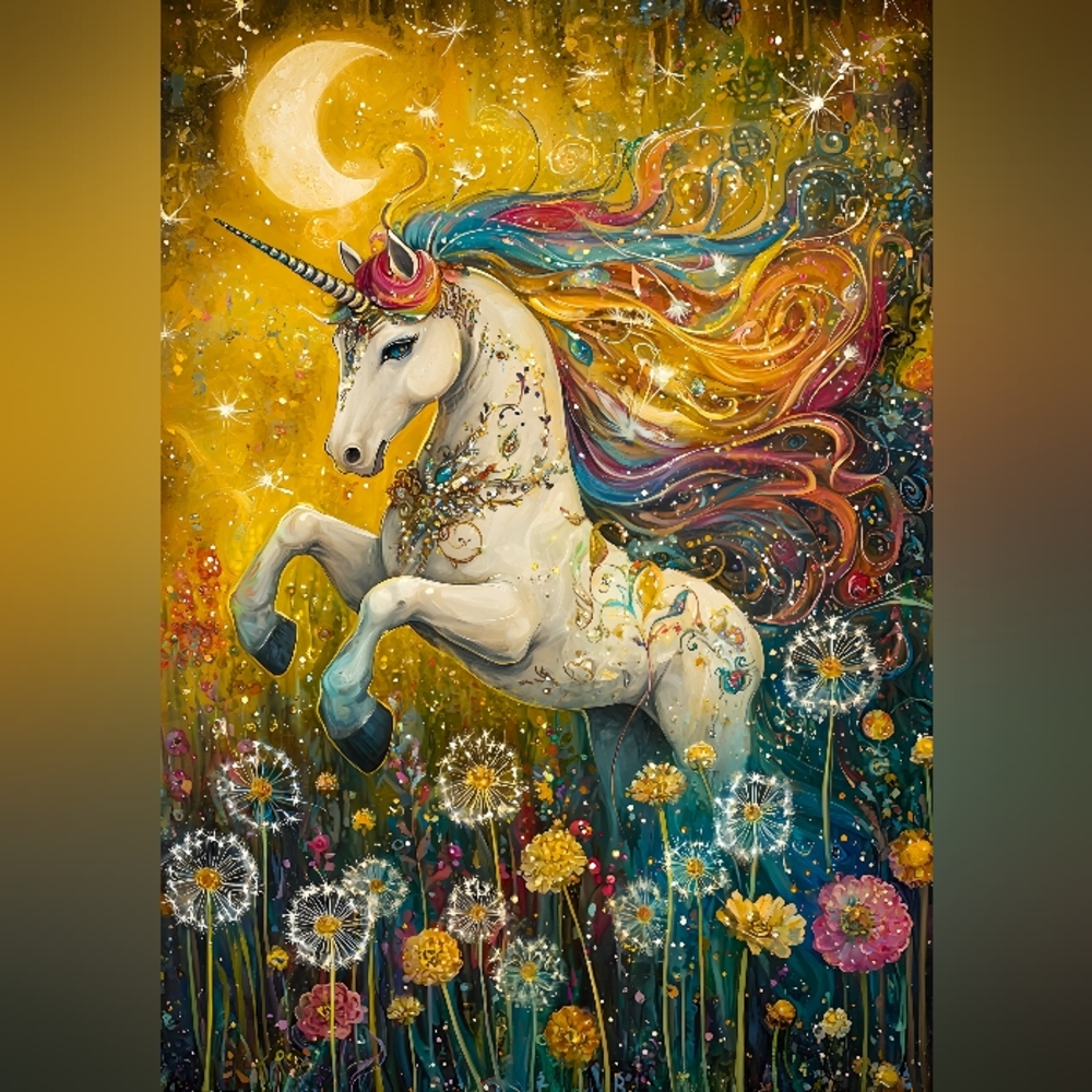 Wilmstical Unicorn Print